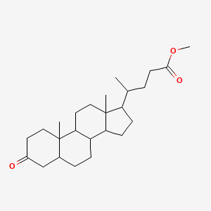 molecular formula C25H40O3 B12289128 Methyl 3-oxocholan-24-oate 