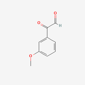 molecular formula C9H8O3 B1228954 3-甲氧基苯基乙二醛 CAS No. 32025-65-3