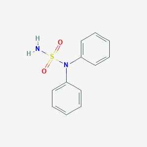 molecular formula C12H12N2O2S B122896 (N-sulfamoylanilino)benzene CAS No. 55680-27-8