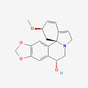 molecular formula C18H19NO4 B1228961 Erythrinine CAS No. 29306-29-4