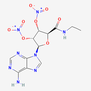 molecular formula C12H14N8O8 B1228962 Dineca CAS No. 61014-07-1