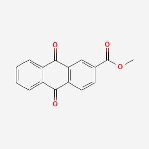 molecular formula C16H10O4 B1228964 2-Carbomethoxy-9,10-anthraquinone 