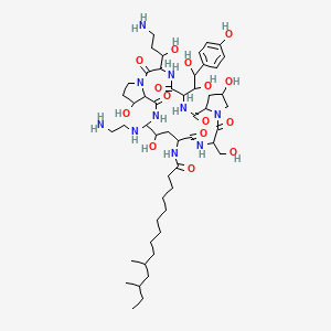 molecular formula C51H86N10O15 B12289642 Caspofungin impurity A 
