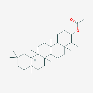 molecular formula C32H54O2 B12289680 Epifriedelal acetate 
