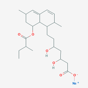 molecular formula C24H37NaO6 B12289746 Lovastatin Hydroxy Acid 