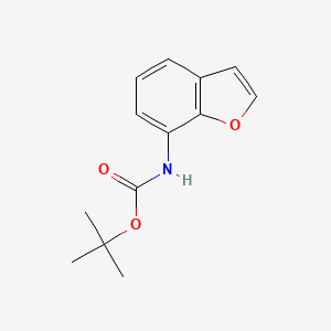 molecular formula C13H15NO3 B12289862 N-Boc-7-aminobenzofuran 