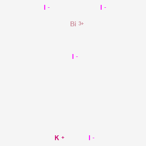 molecular formula BiI4K B1229002 Bismuth potassium iodide CAS No. 39775-75-2