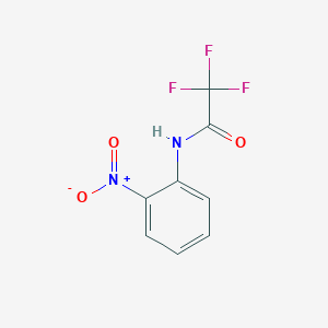 molecular formula C8H5F3N2O3 B1229020 2,2,2-trifluoro-N-(2-nitrophenyl)acetamide 