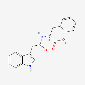 molecular formula C19H18N2O3 B1229024 Indole-3-acetyl-phenylalanine 