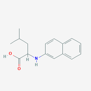 molecular formula C16H19NO2 B12290347 N-2-Naphthalenyl-L-leucine 