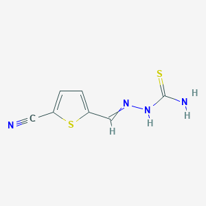 molecular formula C7H6N4S2 B1229036 Hoe 105; NSC 301505 