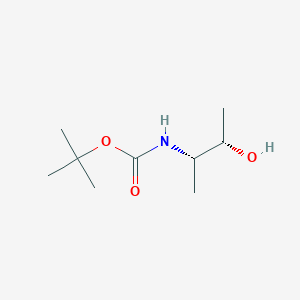molecular formula C9H19NO3 B122904 (2S,3S)-3-(tert-Butoxycarbonylamino)-2-butanol CAS No. 157394-45-1