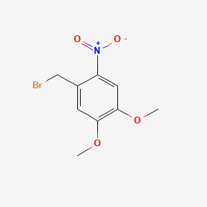 1-(Bromomethyl)-4,5-dimethoxy-2-nitrobenzene