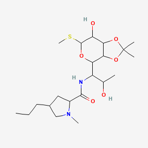 molecular formula C21H38N2O6S B12290652 3,4-O-Isopropylidenelincomycin 