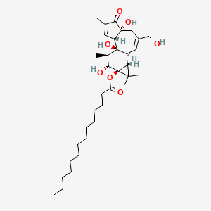 molecular formula C34H54O7 B12290678 Phorbol myristate 