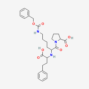 molecular formula C29H37N3O7 B12290770 N-Benzyloxycarbonyl (S)-Lisinopril 