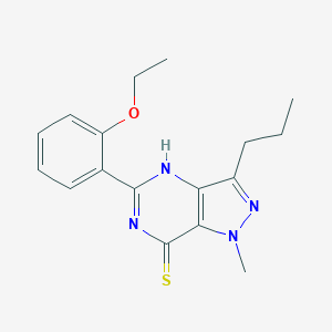 molecular formula C17H20N4OS B122908 Thiopyrazolopyrimidine CAS No. 479074-06-1