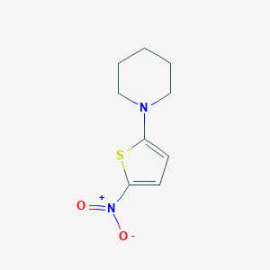 1-(5-Nitro-2-thiophenyl)piperidine