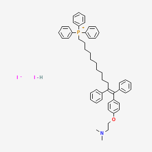 molecular formula C52H60I2NOP B12291000 MitoTam iodide, hydriodide 