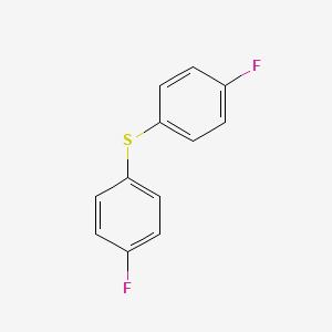 molecular formula C12H8F2S B12291013 Bis(4-fluorophenyl)sulfane CAS No. 404-38-6
