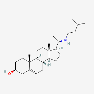 molecular formula C26H45NO B1229103 22-Azacholesterol CAS No. 3915-24-0