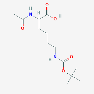 molecular formula C13H24N2O5 B12291097 N6-Boc-N2-acetyl-D-lysine 
