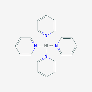 molecular formula C20H20N4Ni+2 B1229117 tetrakis(pyridine)nickel(II) 