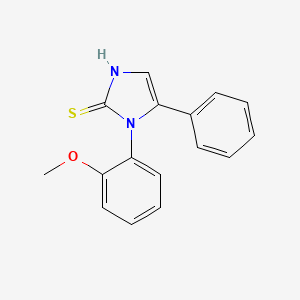 3-(2-methoxyphenyl)-4-phenyl-1H-imidazole-2-thione