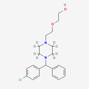 molecular formula C21H27ClN2O2 B12291312 Hydroxyzine-d8 