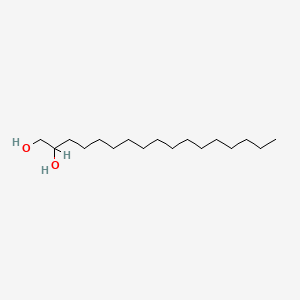 molecular formula C17H36O2 B1229135 Heptadecane-1,2-diol CAS No. 34719-63-6
