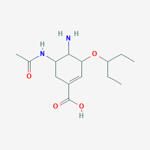 molecular formula C14H24N2O4 B12291393 Oseltamivir impurity A 