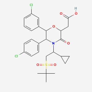 molecular formula C27H31Cl2NO6S B12291446 AM-8735 