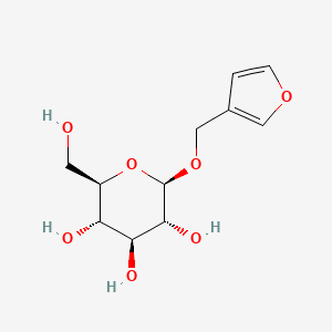molecular formula C11H16O7 B1229149 3-Furfuryl-beta-glucoside CAS No. 86425-28-7