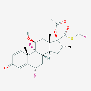 molecular formula C24H29F3O5S B122915 氟替卡松丙酸酯 CAS No. 80474-24-4