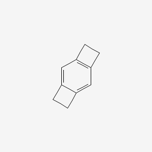 molecular formula C10H10 B12291557 Tricyclo(6.2.0.03,6)deca-1(8),2,6-triene CAS No. 1610-51-1