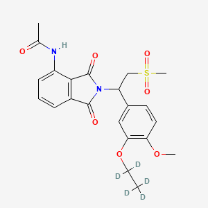 molecular formula C22H24N2O7S B12291588 (Rac)-Apremilast D5 CAS No. 1258597-61-3