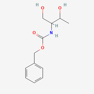molecular formula C12H17NO4 B12291680 Benzyl (2R,3R)-1,3-dihydroxybutan-2-ylcarbamate 