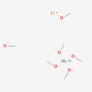 molecular formula C6H18LiNbO6 B12291838 lithium;methanolate;niobium(5+) 