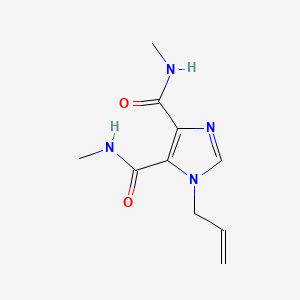 molecular formula C10H14N4O2 B1229188 1-Allylnorantifeine CAS No. 2642-69-5