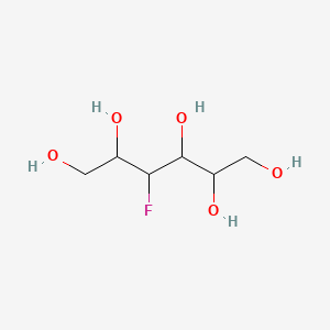 molecular formula C6H13FO5 B12291885 4-Fluorohexane-1,2,3,5,6-pentol 