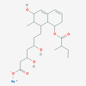 molecular formula C23H35NaO7 B12291985 3beta-HydroxyMevastatinSodiumSalt 
