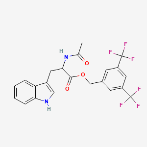 2-acetamido-3-(1H-indol-3-yl)propanoic acid [3,5-bis(trifluoromethyl)phenyl]methyl ester
