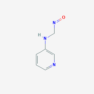 molecular formula C6H7N3O B12292031 3-Pyridinamine,N-methyl-N-nitroso- 