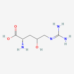 molecular formula C6H14N4O3 B1229216 gamma-Hydroxy-L-arginine CAS No. 61370-10-3