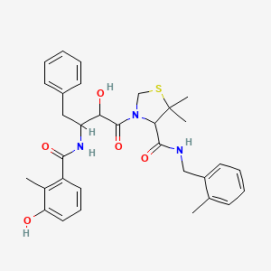 molecular formula C32H37N3O5S B1229219 JE-2147 
