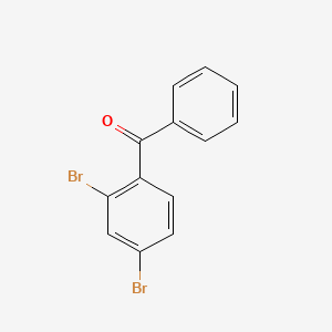 molecular formula C13H8Br2O B12292201 Methanone, (2,4-dibromophenyl)phenyl- CAS No. 116529-63-6