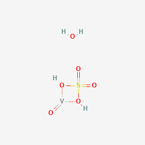 molecular formula H4O6SV B12292438 oxovanadium;sulfuric acid;hydrate 
