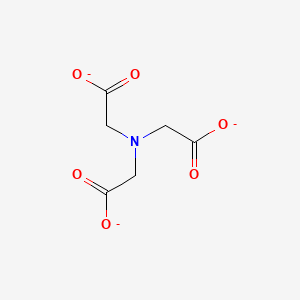 Nitrilotriacetic acid ion(3-)