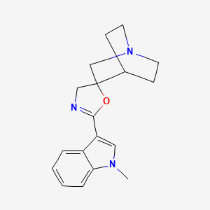 molecular formula C18H21N3O B12292608 5-HT3 antagonist 2 