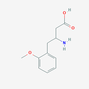 molecular formula C11H15NO3 B12292619 3-Amino-4-(2-methoxyphenyl)butyric Acid 